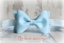 Load image into Gallery viewer, Large luxury felt bows (25 Colours)
