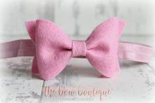 Load image into Gallery viewer, Large luxury felt bows (25 Colours)