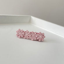 Load image into Gallery viewer, Dusky delicate daisy flowers - Clip or headband