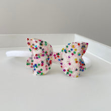 Load image into Gallery viewer, Medium deluxe glitter bows (25 Colours)