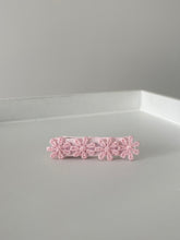 Load image into Gallery viewer, Delicate full pink daisy flowers - Clip or headband