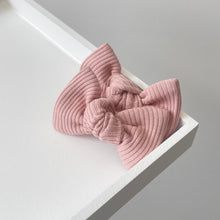 Load image into Gallery viewer, Jersey ribbed knot bows - 20 Colours