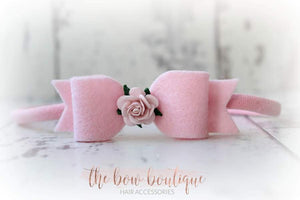 Small flower bows (3 Colours)