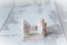Load image into Gallery viewer, Medium baby glitter bows (25 Colours)