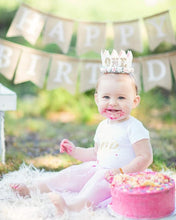 Load image into Gallery viewer, Birthday crown headband