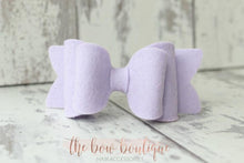 Load image into Gallery viewer, Chunky double felt bows (23 Colours)