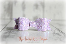 Load image into Gallery viewer, Small glitter bows (25 Colours)