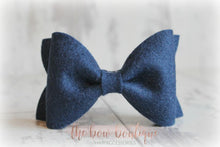 Load image into Gallery viewer, Large luxury felt bows (25 Colours)