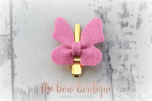 Load image into Gallery viewer, Felt butterflys (25 Colours)