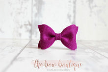 Load image into Gallery viewer, Small luxury felt bows (25 Colours)