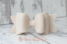 Load image into Gallery viewer, Chunky double felt bows (23 Colours)