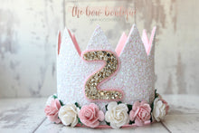 Load image into Gallery viewer, Birthday crown headband