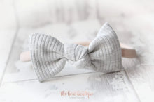 Load image into Gallery viewer, Jersey ribbed knot bows - 20 Colours