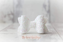 Load image into Gallery viewer, Mini deluxe glitter bows (25 Colours)