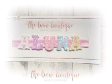 Load image into Gallery viewer, Personalised name headband