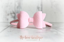 Load image into Gallery viewer, Medium deluxe felt bows (25 Colours)