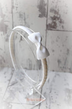 Load image into Gallery viewer, Pinch bow Alice headband - (17 colours)