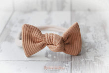 Load image into Gallery viewer, Jersey ribbed knot bows - 20 Colours