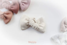 Load image into Gallery viewer, Jersey ribbed knot bows - 20 Colours