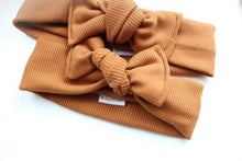 Load image into Gallery viewer, Cognac headwrap