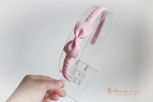 Load image into Gallery viewer, Pinch bow Alice headband - (17 colours)