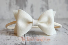 Load image into Gallery viewer, Large luxury felt bows (25 Colours)