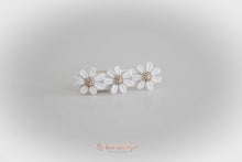 Load image into Gallery viewer, Delicate daisy flowers - Clip or headband