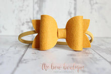 Load image into Gallery viewer, Large deluxe felt bows (25 Colours)