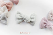 Load image into Gallery viewer, Jersey ribbed knot bows - 20 Colours