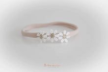 Load image into Gallery viewer, Delicate daisy flowers - Clip or headband