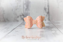 Load image into Gallery viewer, Mini deluxe glitter bows (25 Colours)
