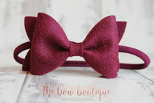Load image into Gallery viewer, Large luxury felt bows (25 Colours)
