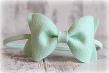 Load image into Gallery viewer, Large luxury felt bows (25 Colours)