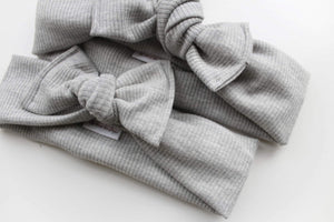 Grey headwrap