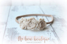 Load image into Gallery viewer, Mini felt flower headbands  (19 Colours)
