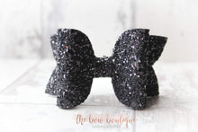 Load image into Gallery viewer, Large deluxe glitter bows (25 colours)