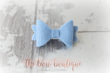 Load image into Gallery viewer, Mini baby felt bows (25 Colours)