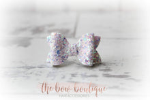 Load image into Gallery viewer, Petite deluxe glitter bows - (25 Colours)