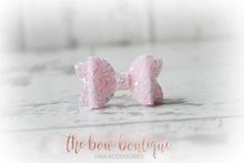 Load image into Gallery viewer, Petite deluxe glitter bows - (25 Colours)