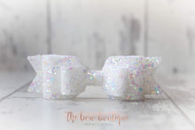 Load image into Gallery viewer, Double glitter bows (25 colours)