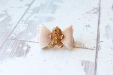 Load image into Gallery viewer, Mini baby felt gingerbread | My first clip, bobble or headband