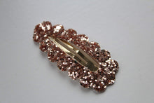 Load image into Gallery viewer, Glitter scalloped snappy clips - (25 Colours)