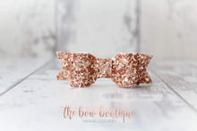 Load image into Gallery viewer, Small glitter bows (25 Colours)