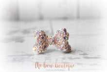 Load image into Gallery viewer, Petite deluxe glitter bows - (25 Colours)