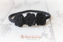 Load image into Gallery viewer, Mini felt flower headbands  (19 Colours)