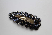 Load image into Gallery viewer, Glitter scalloped snappy clips - (25 Colours)