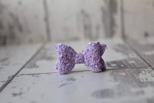 Load image into Gallery viewer, Petite deluxe glitter bows - (25 Colours)