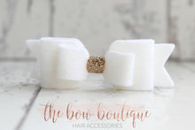 Load image into Gallery viewer, Double felt bows with gold centre (25 colours)