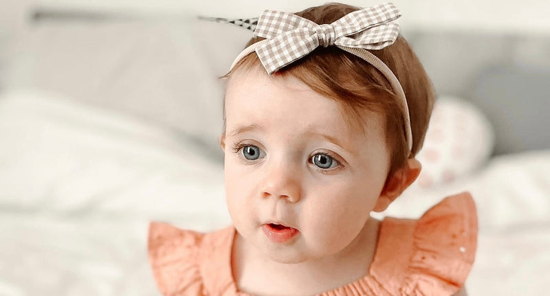My first fabric bows