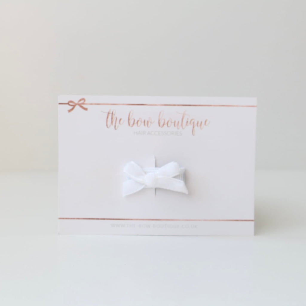 My petite velvet bow | 6 colours | Clips & headbands